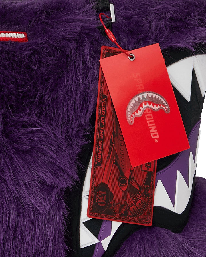 FUR CRAY PURPLE TOTE