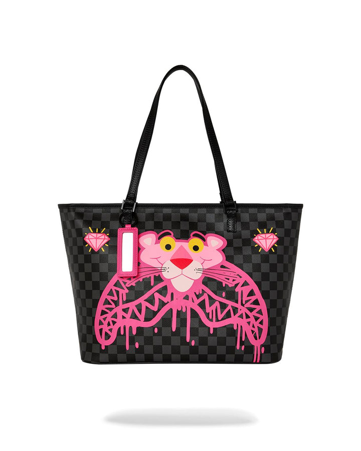 PINK PANTHER DRIPPY DIAMONDS TOTE