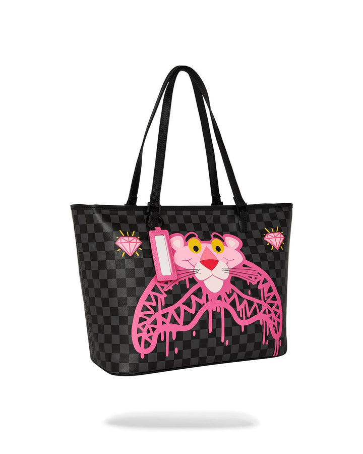 PINK PANTHER DRIPPY DIAMONDS TOTE