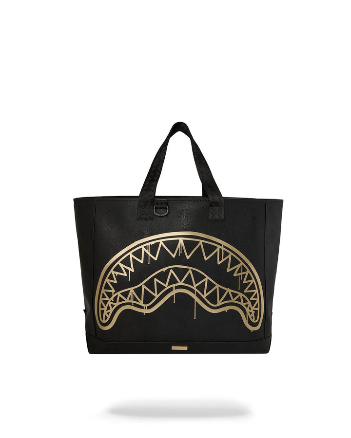 THAT GOLD DRAP BEACH TOTE