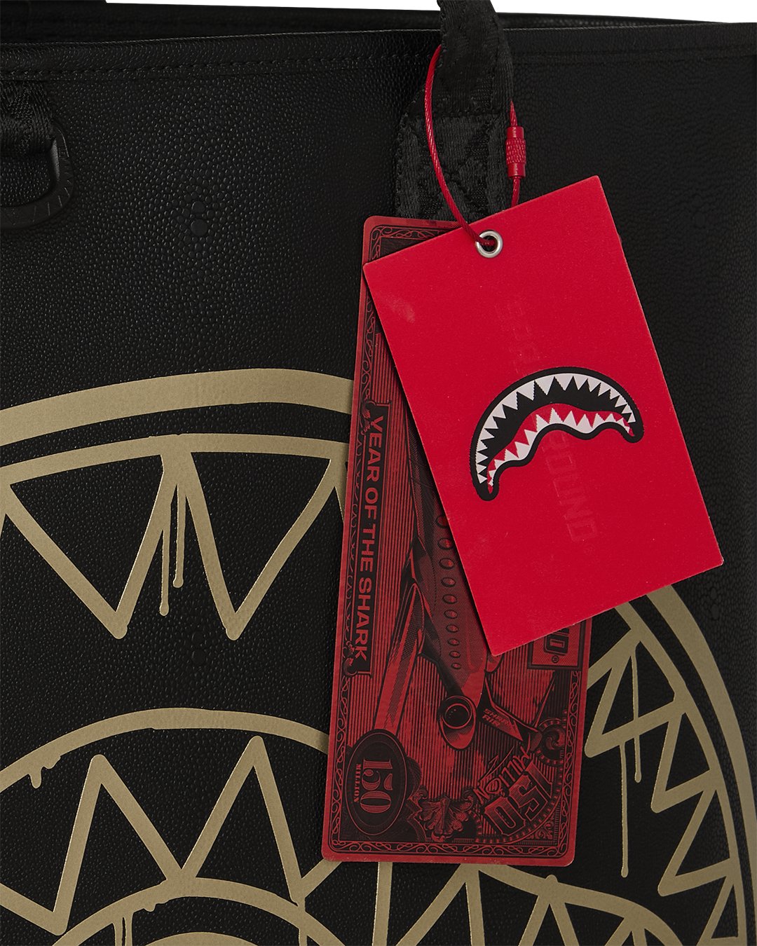 THAT GOLD DRAP BEACH TOTE