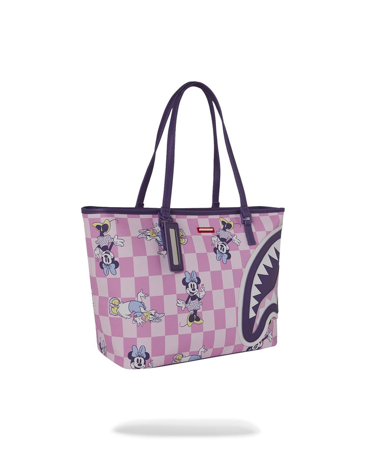 DISNEY MINNIE AND DAISY CHECKERS TOTE