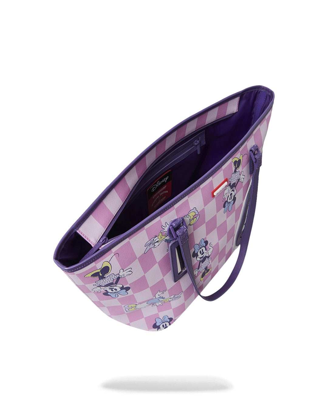 DISNEY MINNIE AND DAISY CHECKERS TOTE