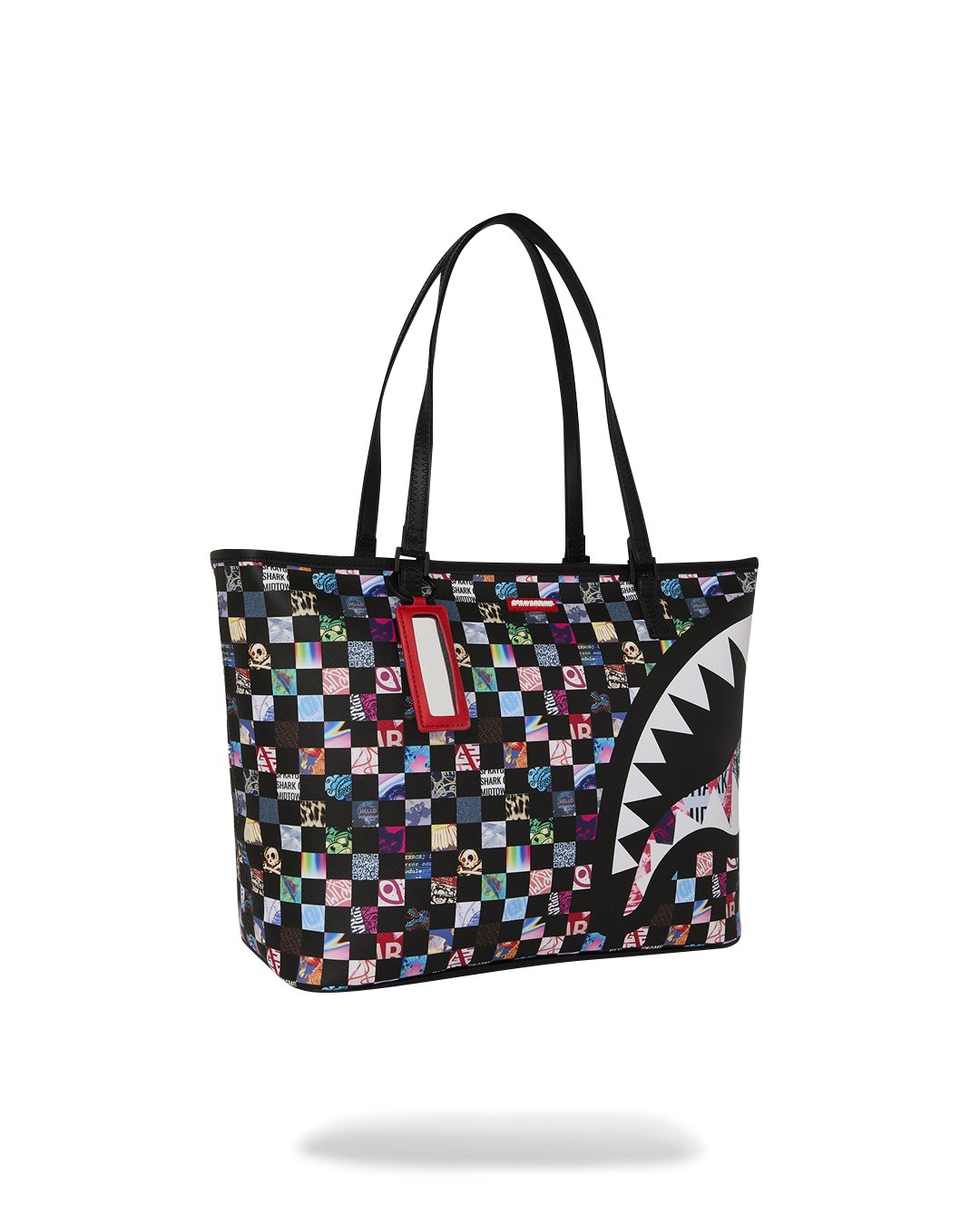 CRAZY CHECK TOTE