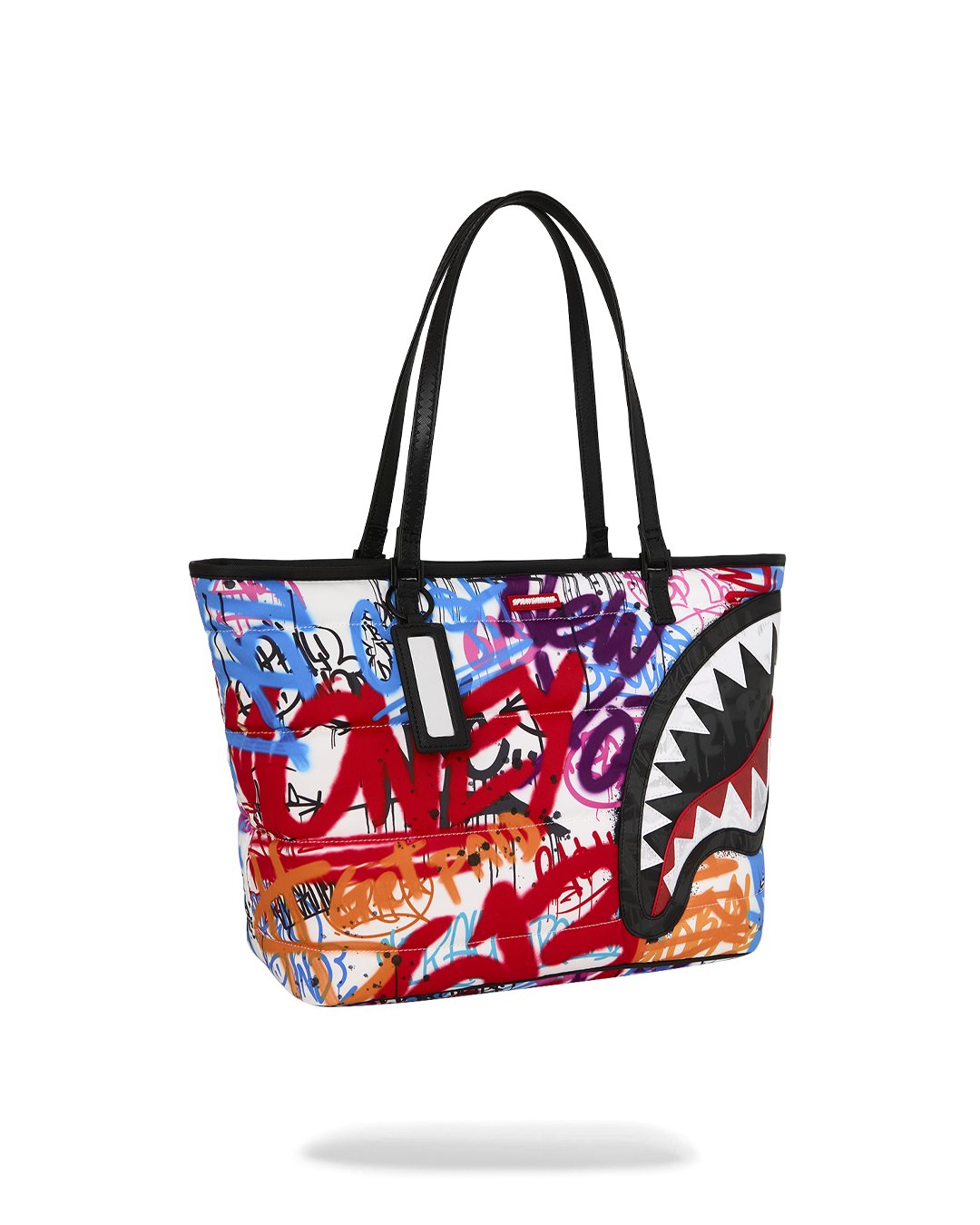 TAGGED UP PUFFER TOTE