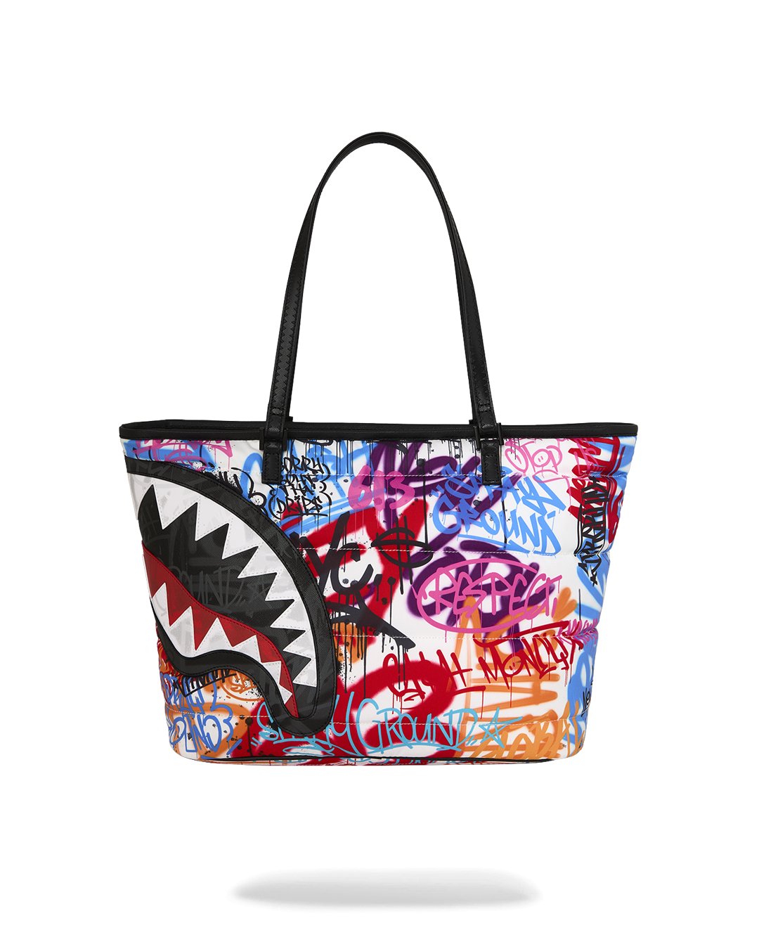TAGGED UP PUFFER TOTE