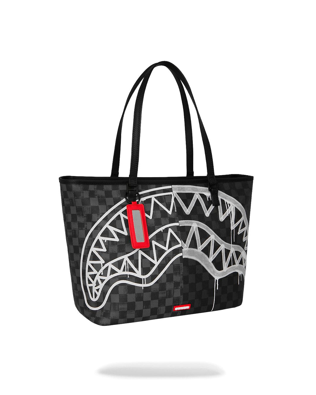 SPLIT SKETCHY SHARK TOTE