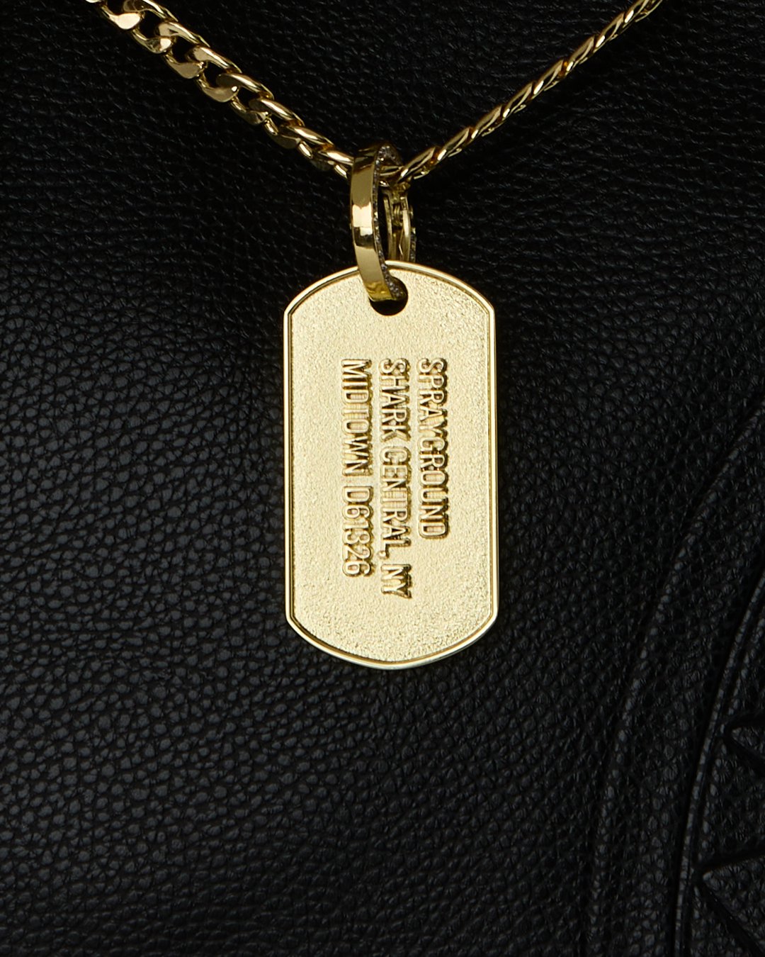 SHARK CENTRAL GOLD TAG TOTE