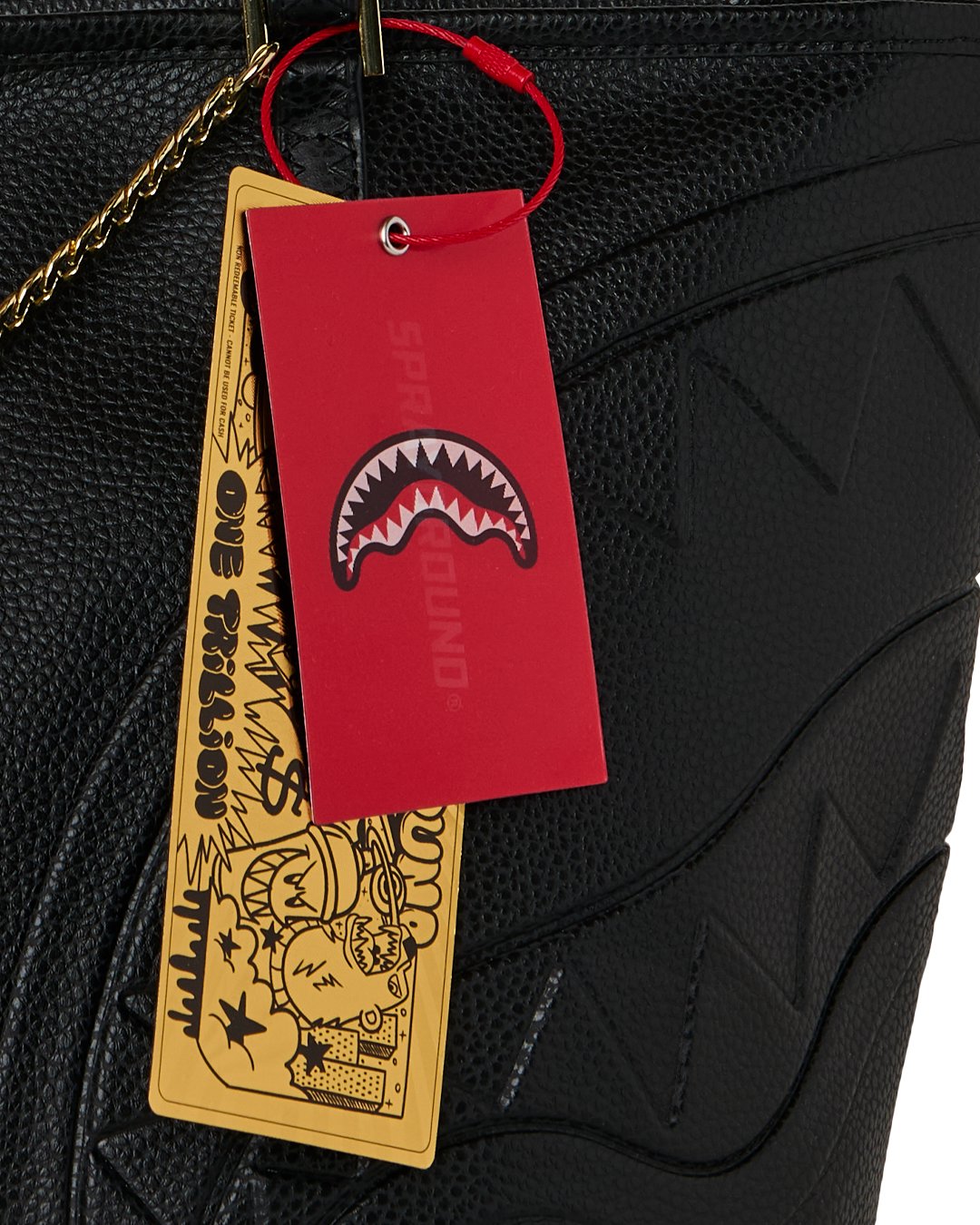 SHARK CENTRAL GOLD TAG TOTE