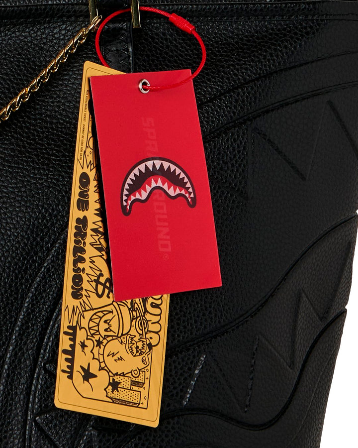 SHARK CENTRAL GOLD TAG TOTE