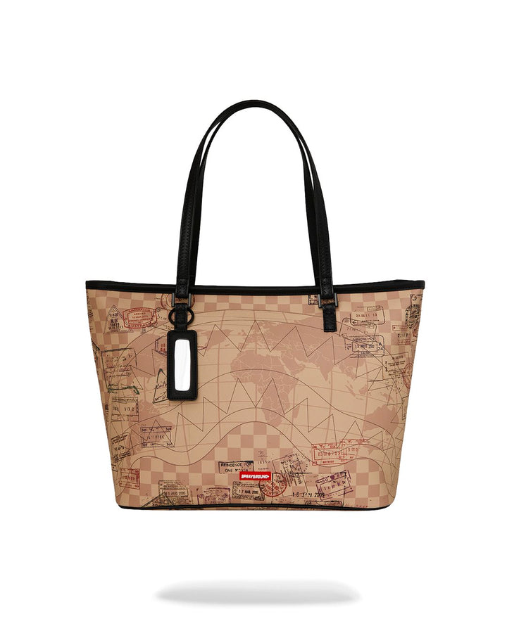 PASSPORT CHECK TOTE
