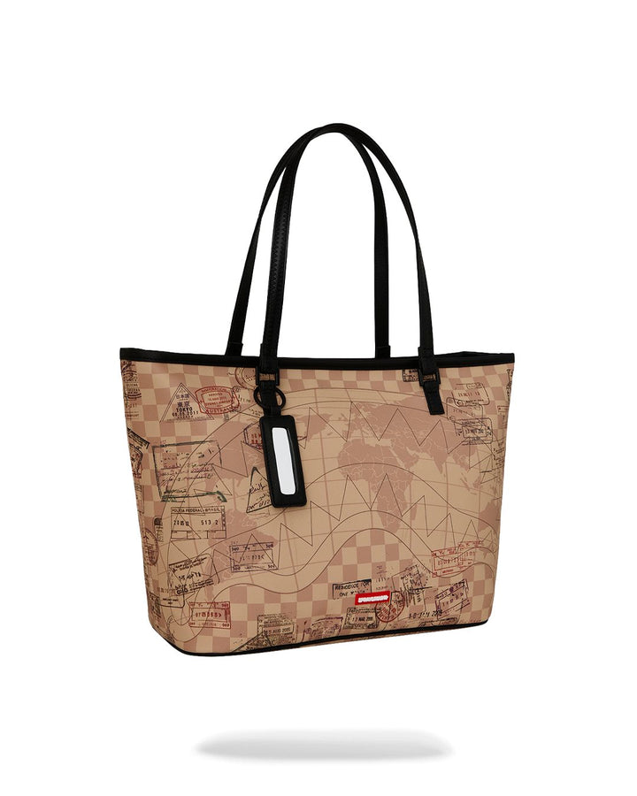PASSPORT CHECK TOTE