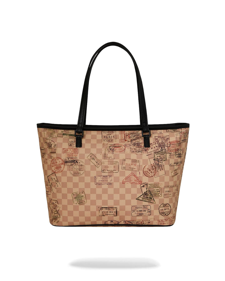 PASSPORT CHECK TOTE