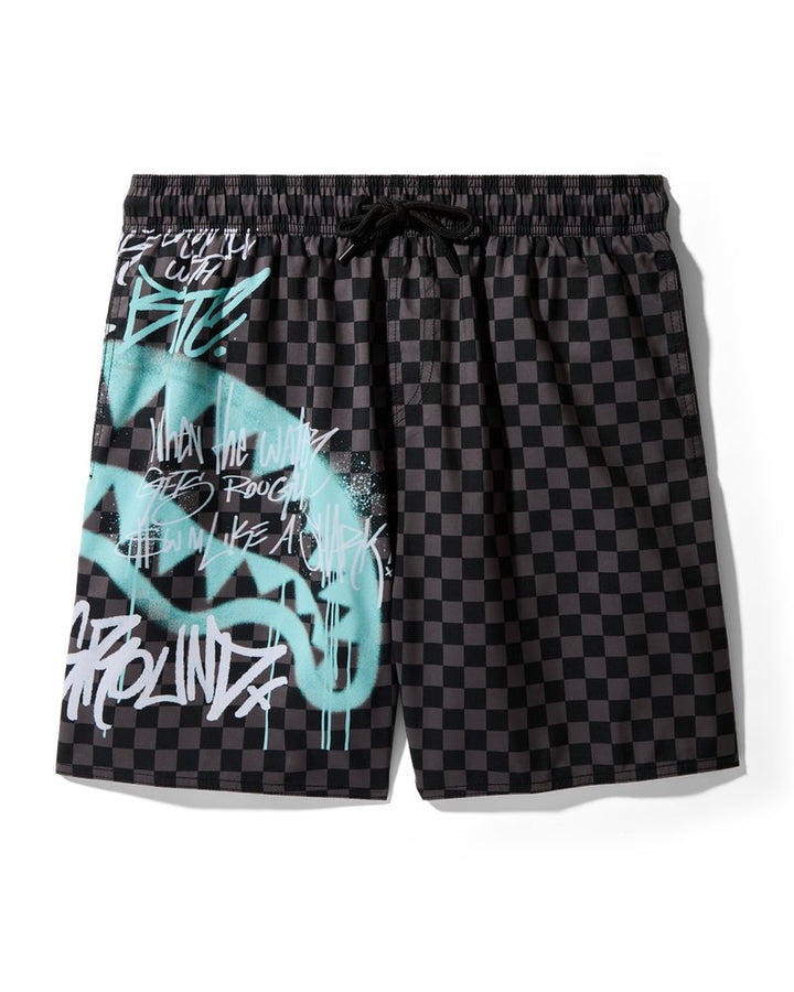 SPRAY POETRY III SWIM SHORT