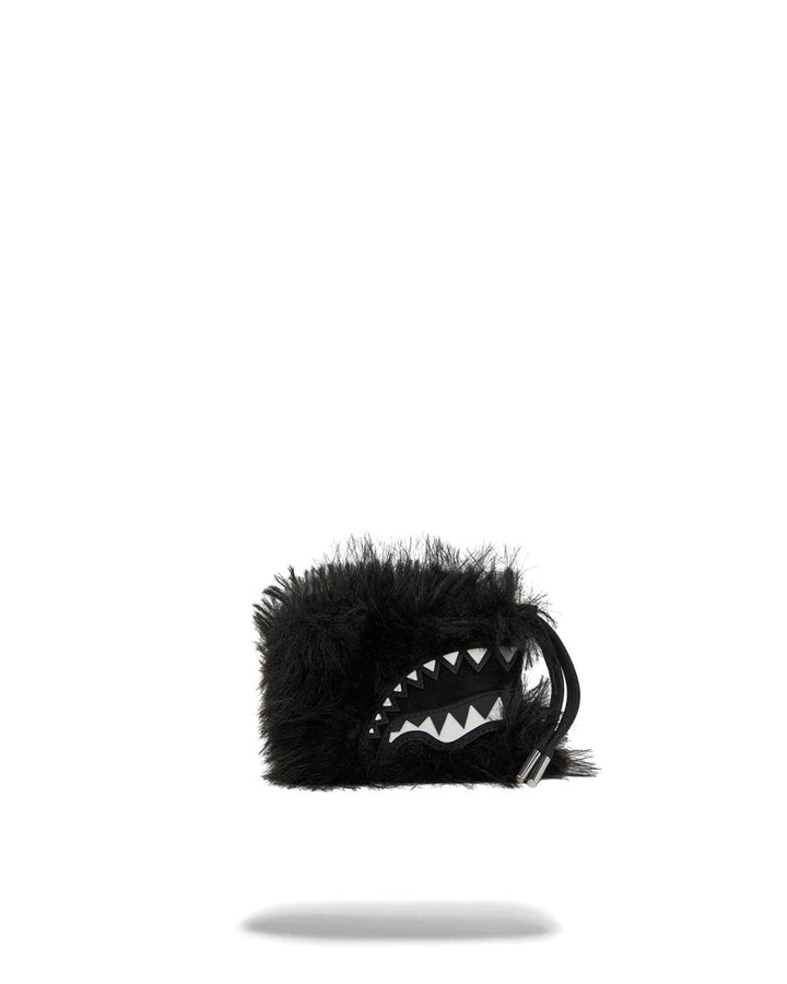 FUR CRAY BLACK WALLET