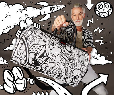 SPRAYGROUND DOODLE DUFFLE