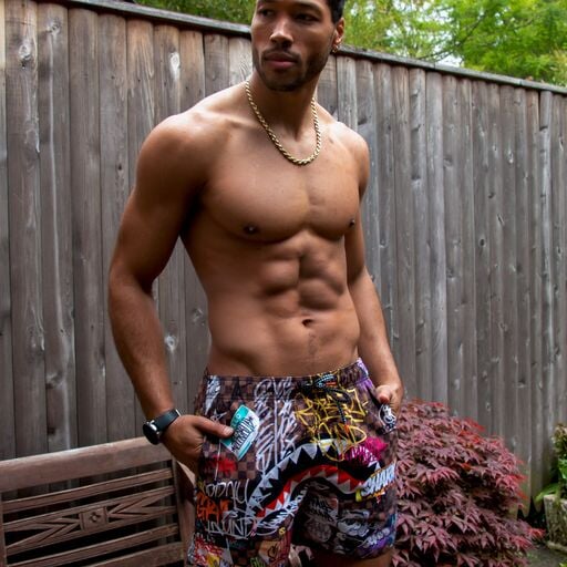 TAGGED UP SWIM SHORT