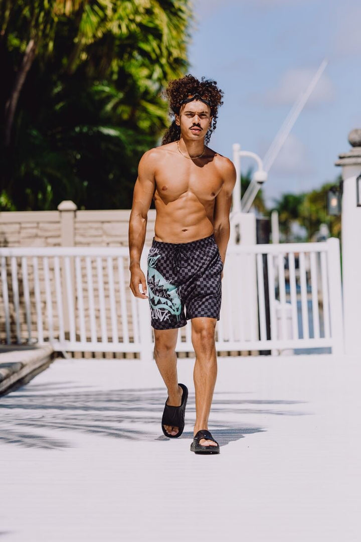 SPRAY POETRY III SWIM SHORT