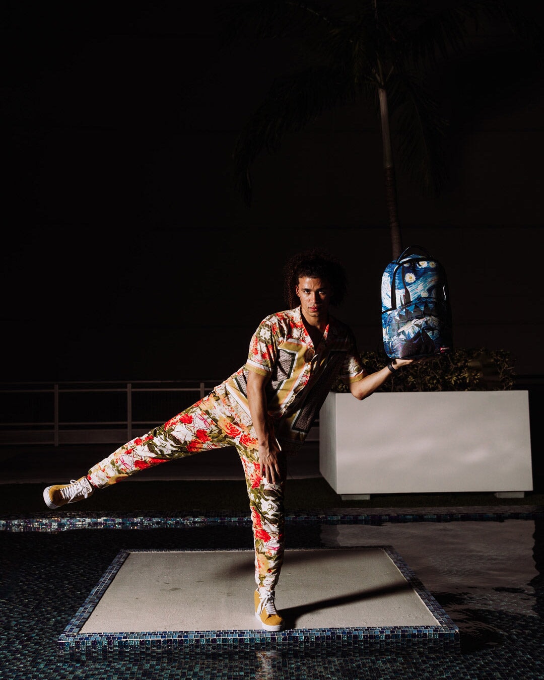 SPRAYGROUND VAN GOGH HIDDEN MONEY BAG BACKPACK SPRAYGROUND ISRAEL