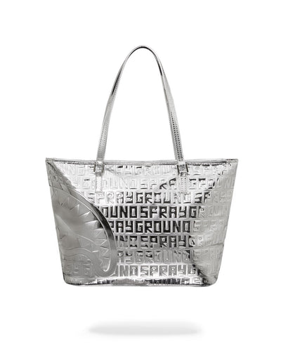 METALLIC INFINITI TOTE