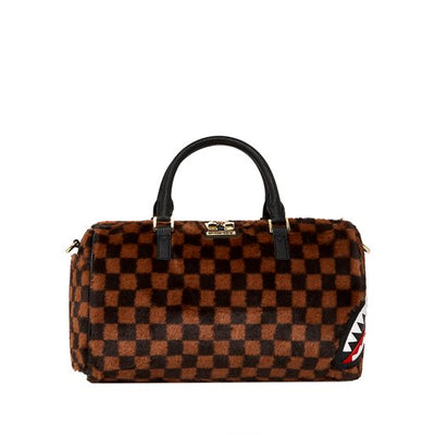 SPRAYGROUND FUR SHARKS IN PARIS MINI DUFFLE
