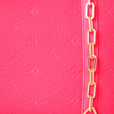 SPRAYGROUND PINK EMBOSSED TOTE