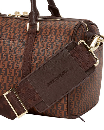 SPRAYGROUND CASHIN CHECKS MINI DUFFLE