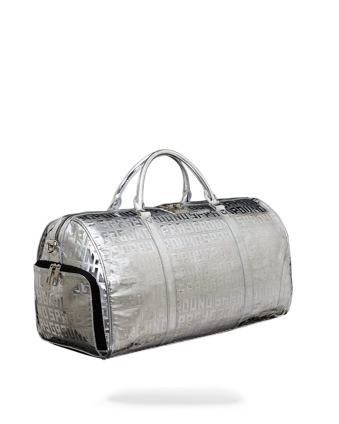 METALLIC INFINITI DUFFLE