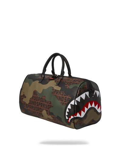 SPRAYGROUND CAMO INFINITI DUFFLE