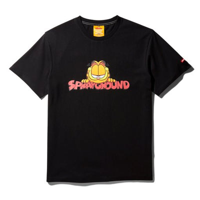 SPRAYGROUND GARFIELD SPRAYGROUND TSHIRT - BLACK