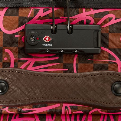 SPRAYGROUND SHARKS IN NY CARRY-ON LUGGAGE