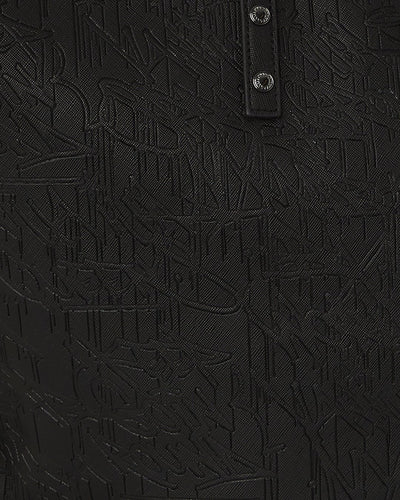 NIGHT GRAFF EMBOSSED WING TOTE