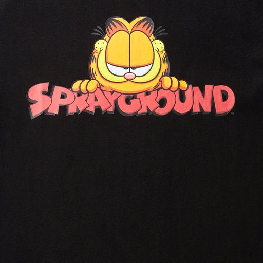 SPRAYGROUND GARFIELD SPRAYGROUND TSHIRT - BLACK