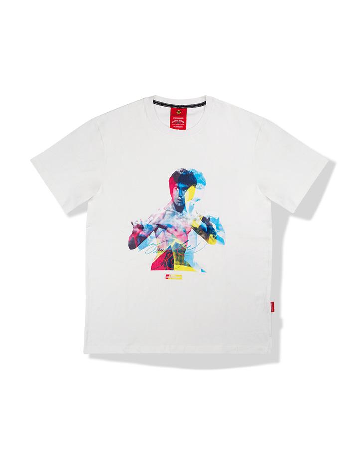 SPRAYGROUND T-SHIRT BRUCE LEE 3D  WHITE