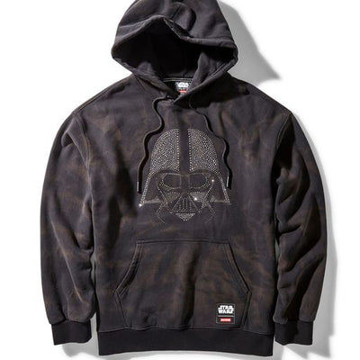 SPRAYGROUND DARTH VADER RHINESTONE HEAD HOODIE