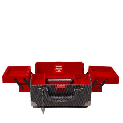 SPRAYGROUND MONEY CHECK GREY JEWELRY CASE