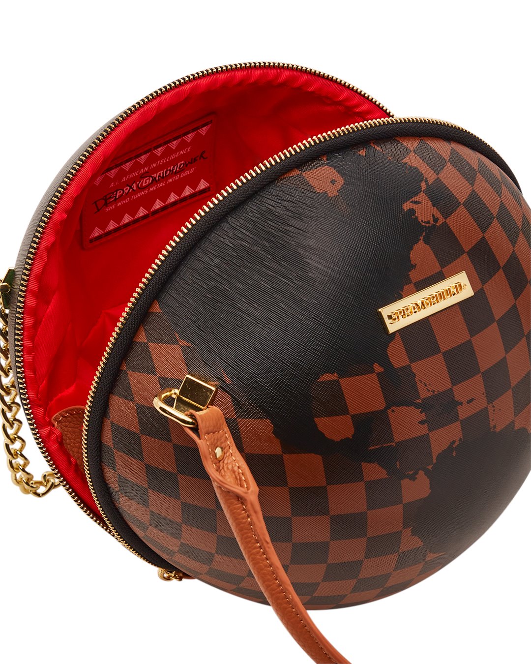 SPRAYGROUND HANDBAG Ai4 GLOBE