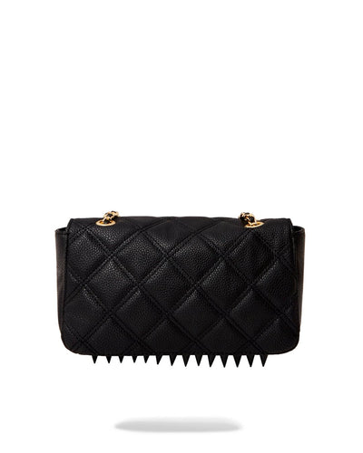 SPRAYGROUND TWIST LOCK HANDBAG BLACK MAMBA
