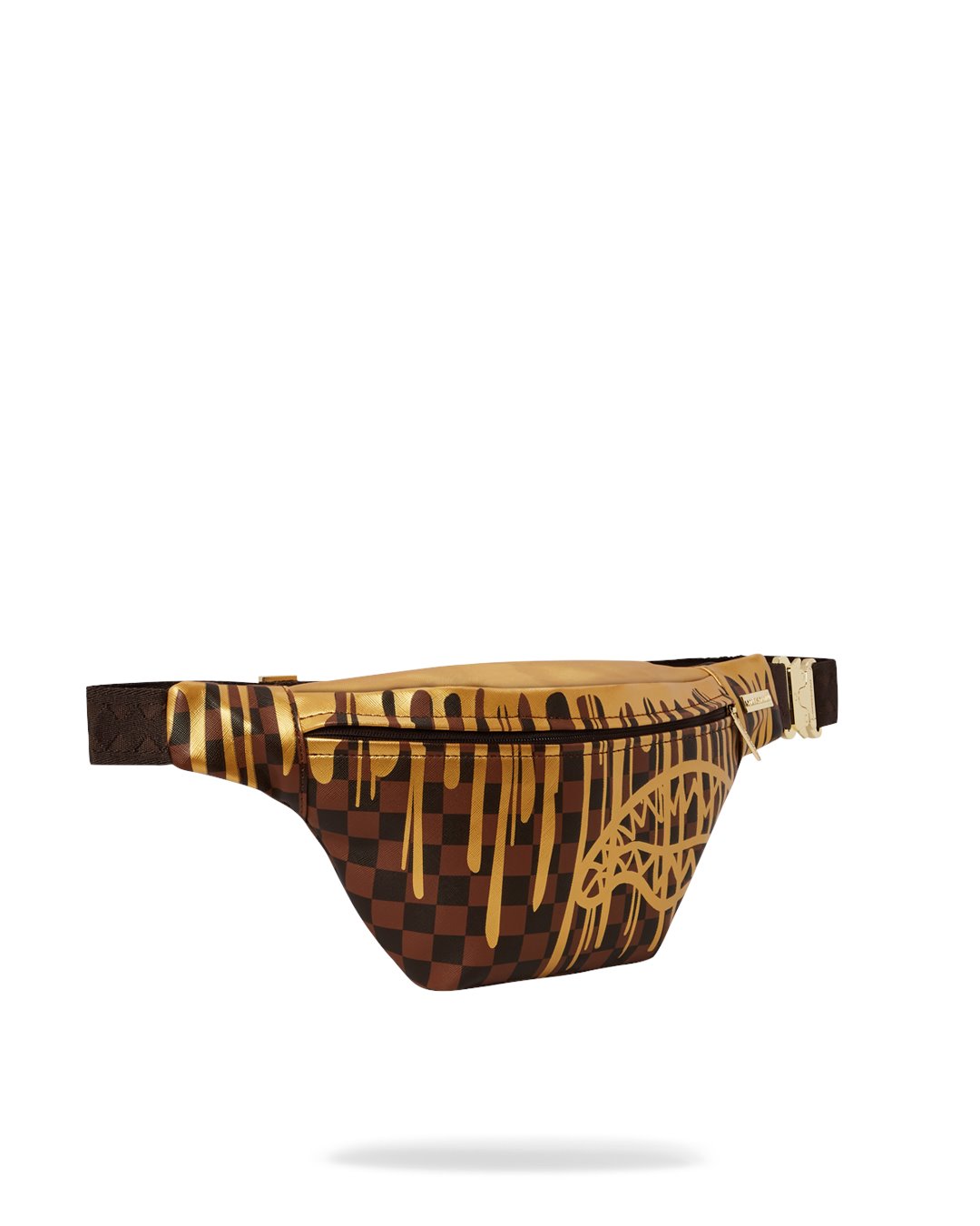SPRAYGROUND SHARKS IN PARIS PAINT DRIP SAVVY CROSS-BODY