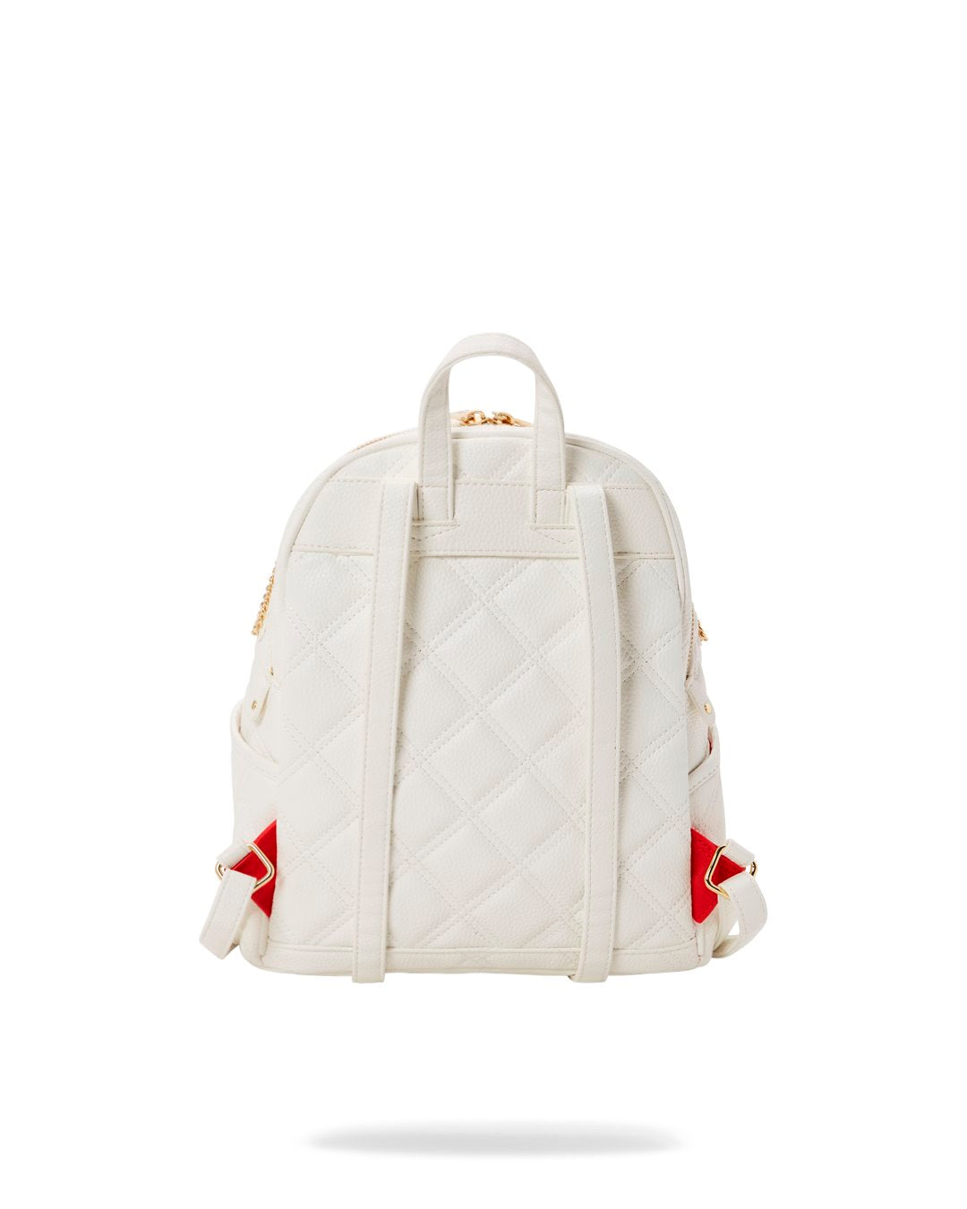 SPRAYGROUND RIVIERA WHITE GOLD SAVAGE BACKPACK