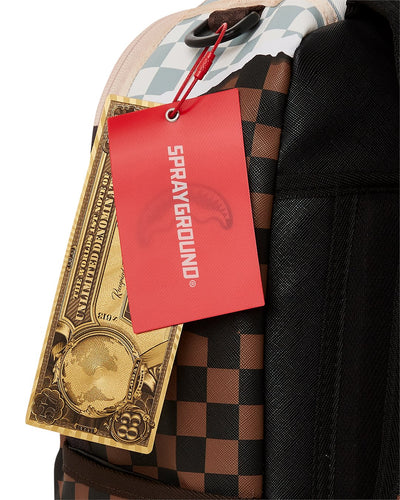 SPRAYGROUND BROWN TEAR AWAY DLXSV BACKPACK