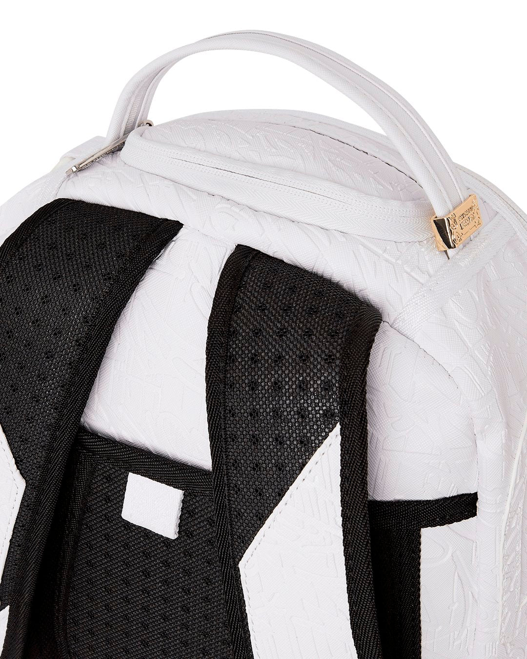 WHITE SCRIBBLE DLXSV BACKPACK