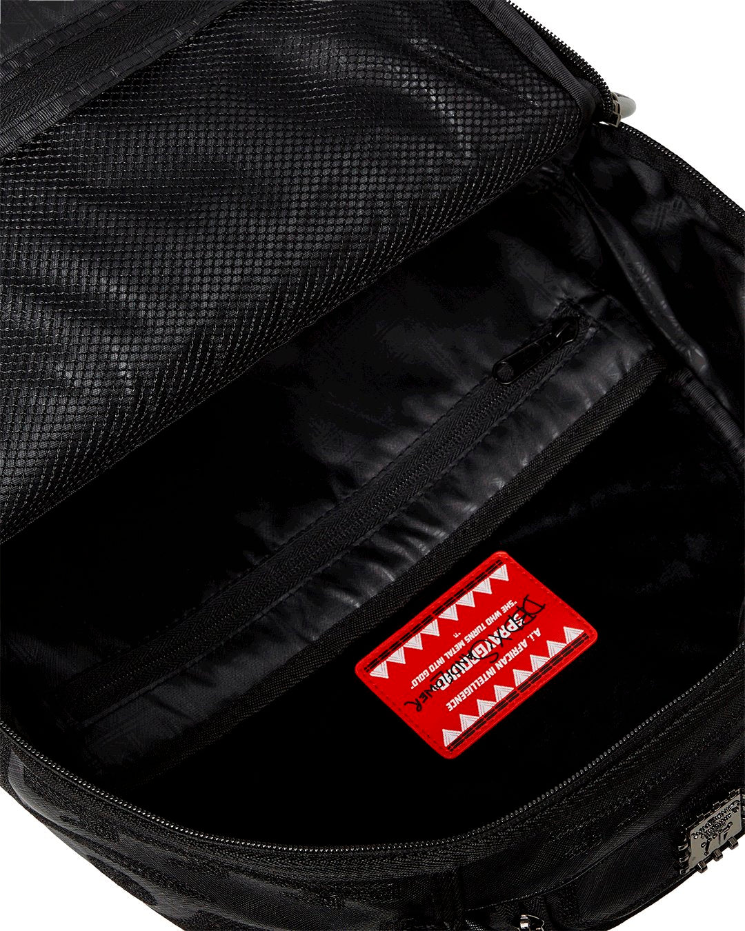 SPRAYGROUND AI TRIBAL GHOST DLXSVF BACKPACK