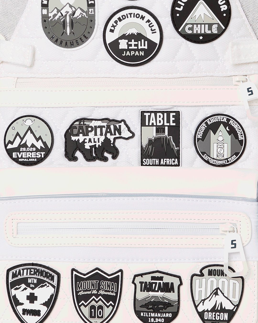 SPRAYGROUND WHITE OUT EXPEDITION BACKPACK