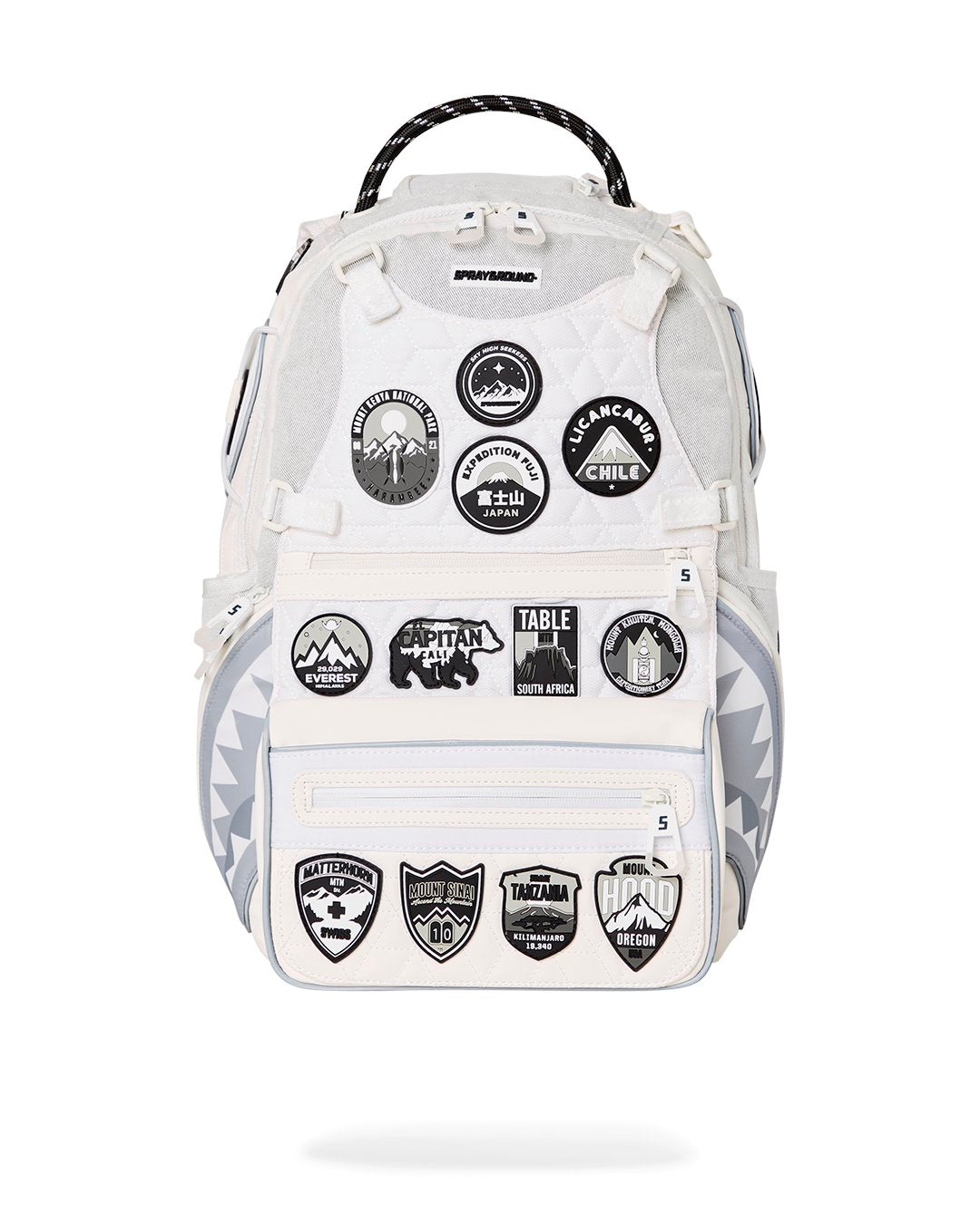SPRAYGROUND WHITE OUT EXPEDITION BACKPACK