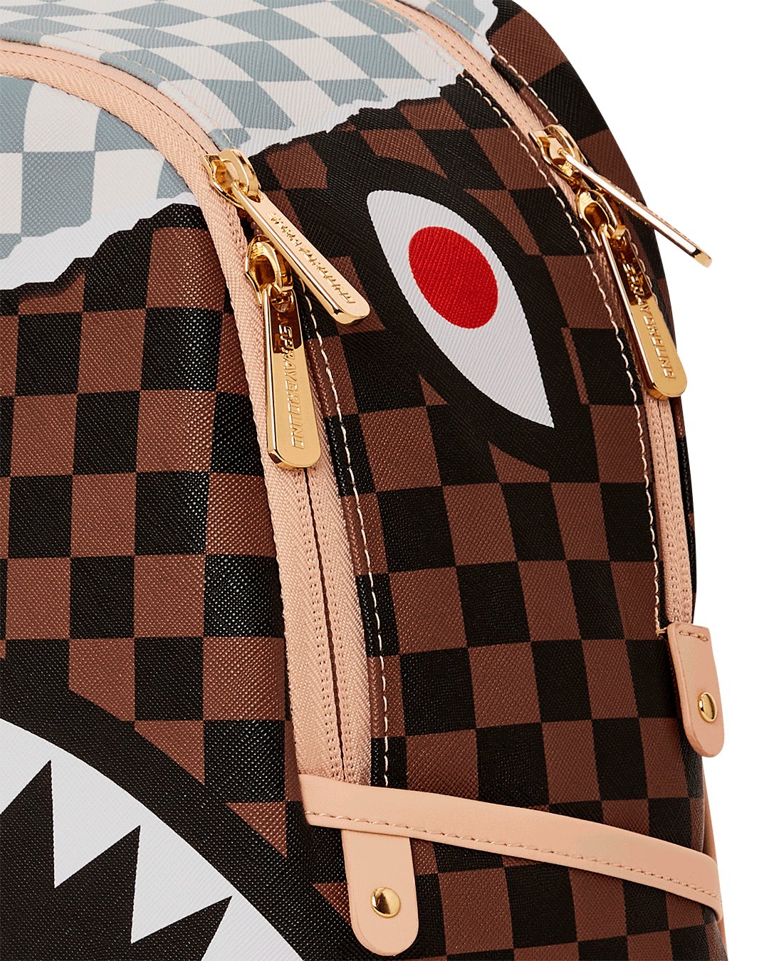 SPRAYGROUND BROWN TEAR AWAY SAVAGE BACKPACK