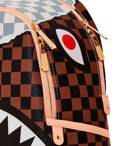 SPRAYGROUND BROWN TEAR AWAY SAVAGE BACKPACK