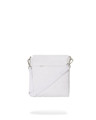 SPRAYGROUND WHITE SCRIBBLE MESSENGER