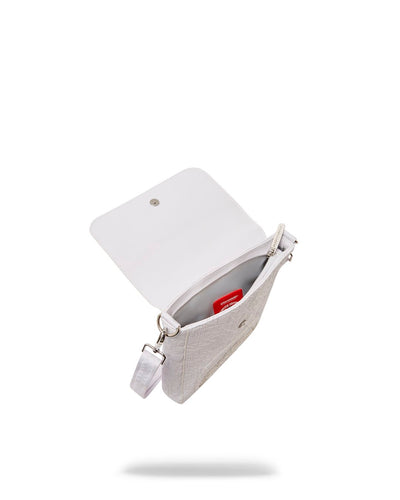 SPRAYGROUND WHITE SCRIBBLE MESSENGER