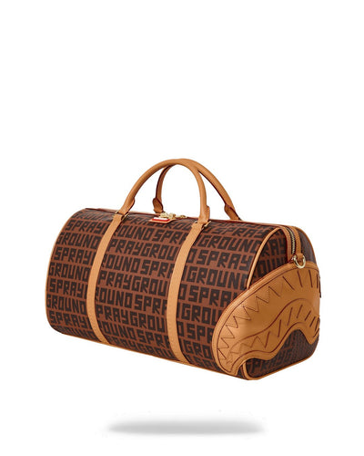 SPRAYGROUND SPLIT MONEY CHECK EMPEROR DUFFLE